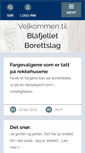 Mobile Screenshot of blaafjellet.no